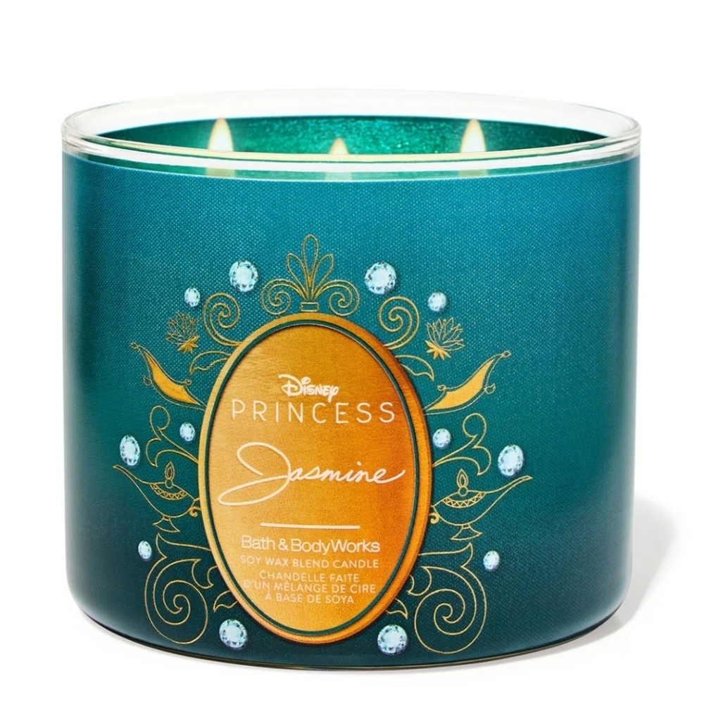 🆕️👑BBW DISNEY PRINCESS JASMINE 3 WICK CANDLE👑